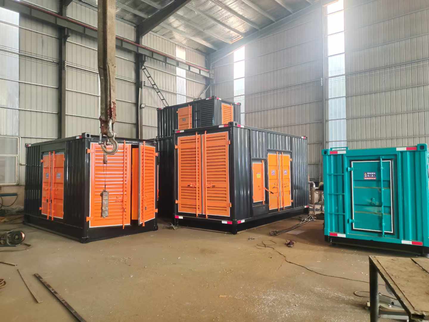 永胜500kw柴油发电机组可以带动多少功率设备？